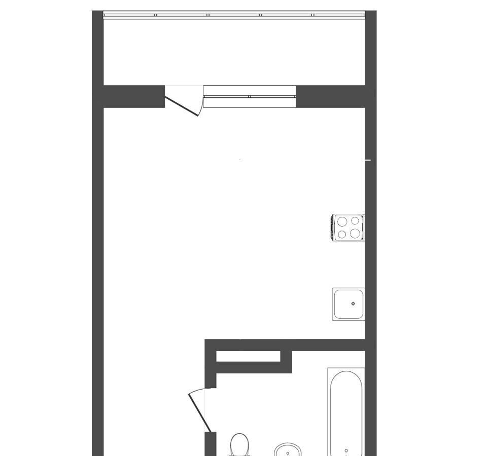 квартира г Тюмень р-н Калининский ул Новоселов 107к/1 фото 16