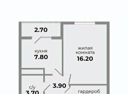 квартира р-н Шпаковский г Михайловск ул Прекрасная 17 жилой район «Гармония» жилрайон фото 1