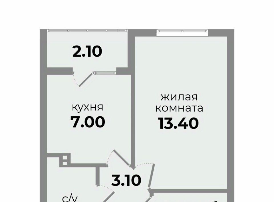 квартира р-н Шпаковский г Михайловск ул Прекрасная 17 жилой район «Гармония» жилрайон фото 1