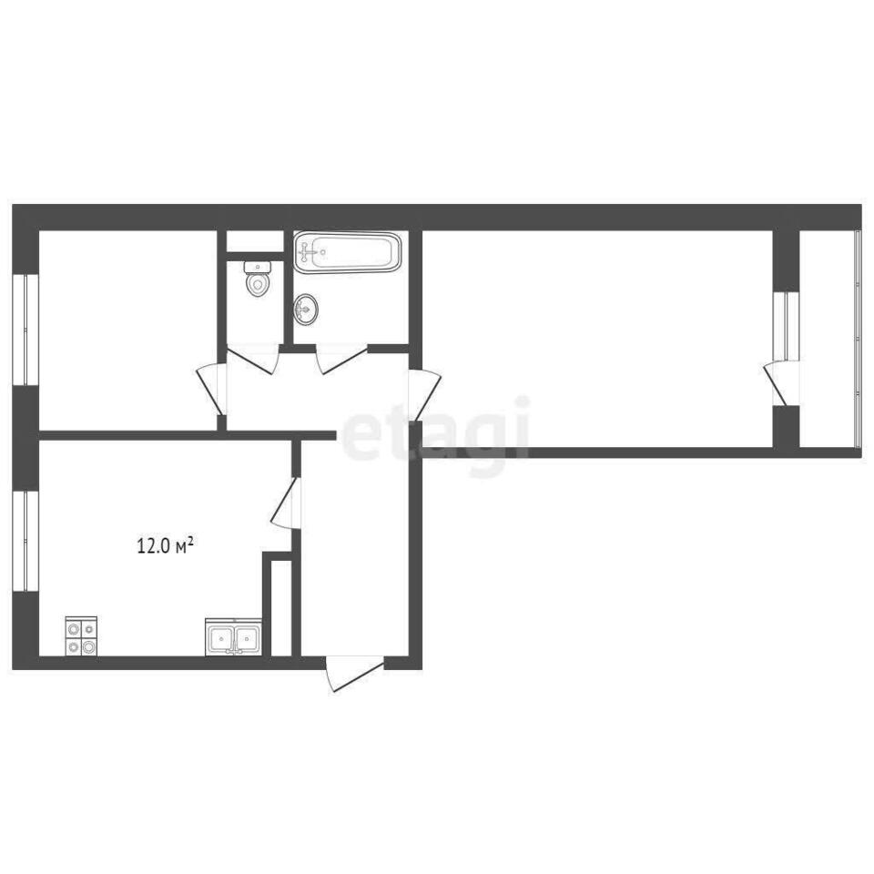 квартира г Надым Надым, 2 фото 18