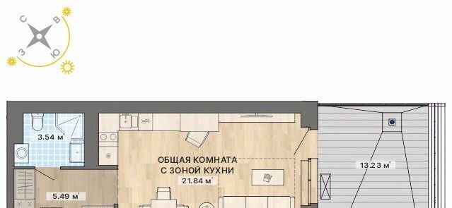 квартира г Екатеринбург Чкаловская ул Академика Парина фото 1