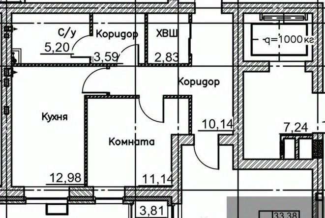 квартира р-н Рамонский п Солнечный ул Кленовая 1 Яменское с/пос фото 1