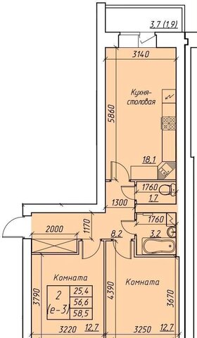 квартира ул Молодежная 3 фото