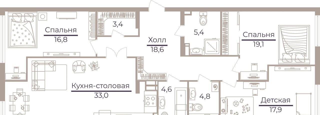 квартира г Москва метро Калужская ул Херсонская 43/5 ЖК ONYX Deluxe муниципальный округ Черёмушки фото 2