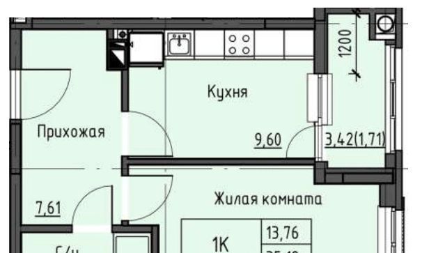 квартира г Батайск мкр Авиагородок фото 1