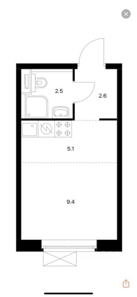 квартира г Зеленоград проезд 687-й проектируемый ЗелАО Московская область, г Пушкино, Зеленоград фото 15
