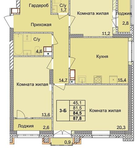 р-н Советский Горьковская ул 1-я Оранжерейная 24а ЖК Тетра фото