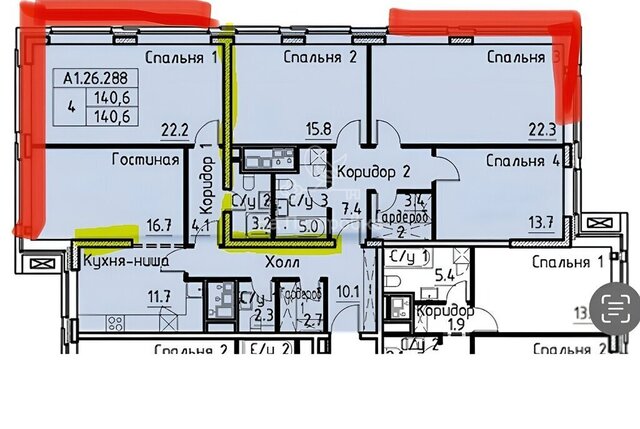 квартира метро Кунцевская ул Ивана Франко 6 муниципальный округ Фили-Давыдково фото