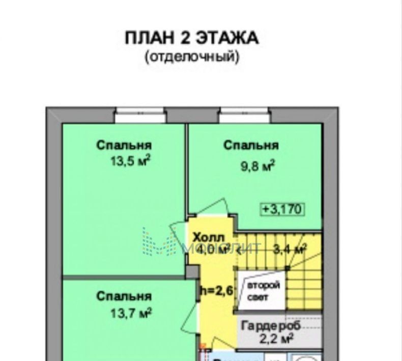 дом р-н Кстовский д Малая Ельня ул Садовая 100 фото 14