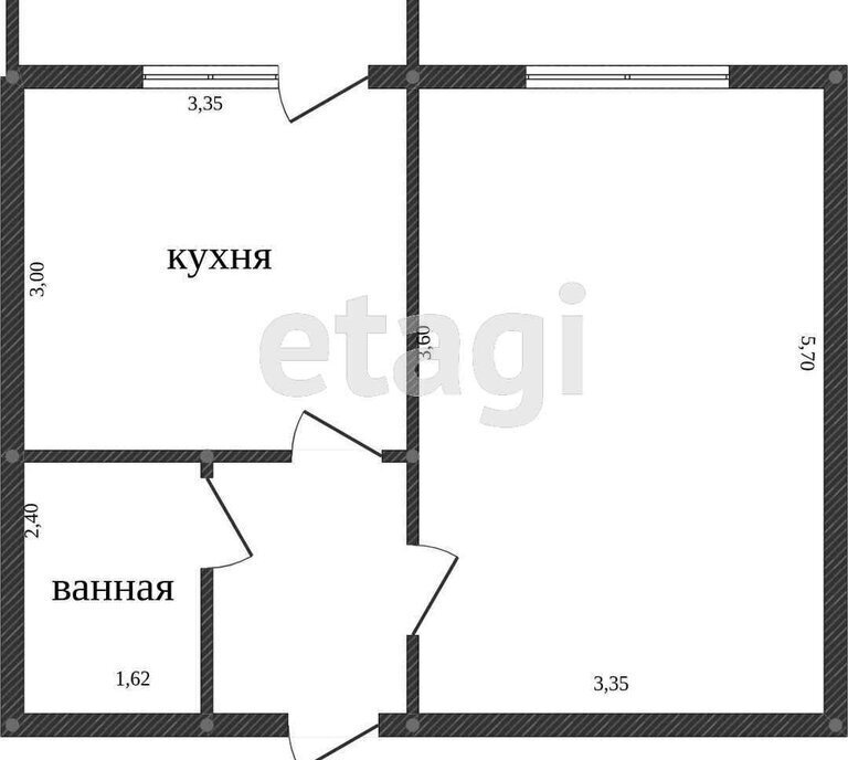 квартира р-н Тахтамукайский пгт Яблоновский ул Тургеневское шоссе 33/1 Шоссе фото 11