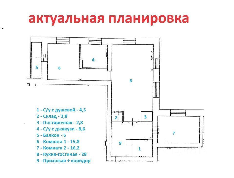 квартира Санкт-Петербург, округ Сосновское, Учебный переулок, 2 фото 38