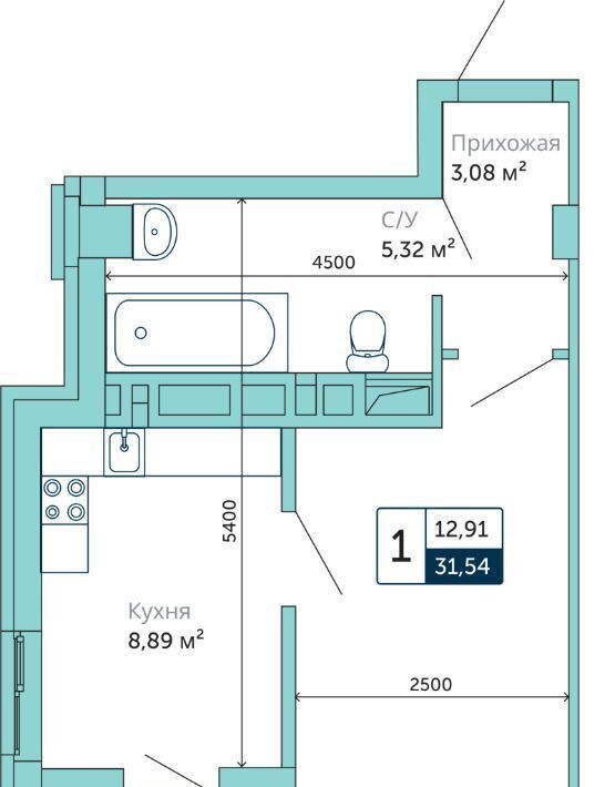 квартира г Батайск ул Бекентьева 10 фото 1