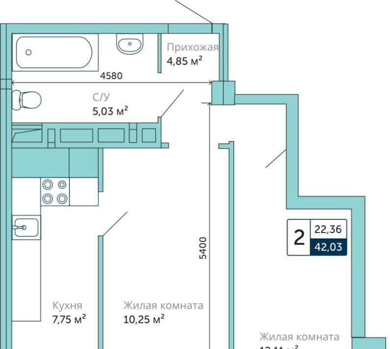 квартира г Батайск ул Бекентьева 10 фото 1
