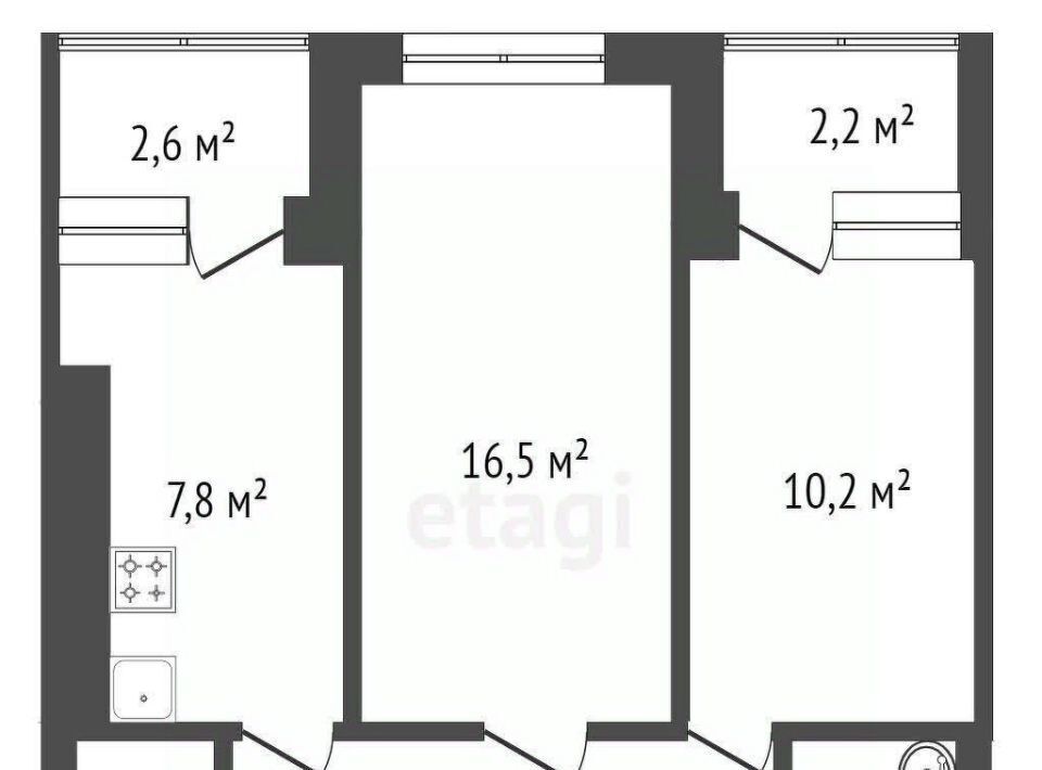 квартира г Уфа р-н Калининский ул Георгия Мушникова 5/3 фото 15