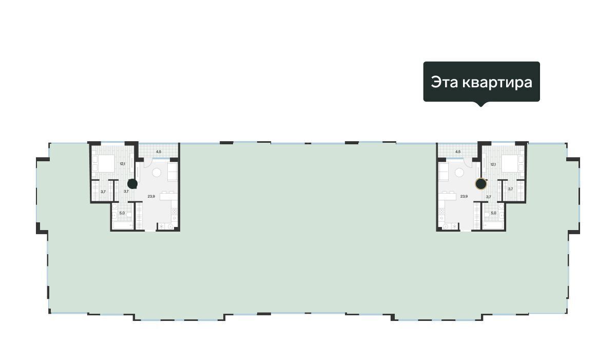квартира г Тюмень р-н Калининский ул Ямская 1/25 159с фото 2