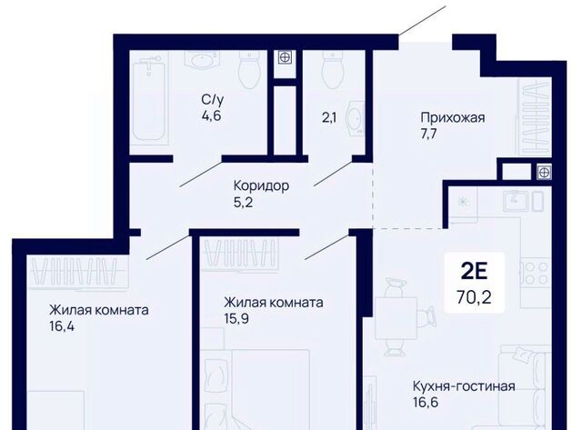 р-н Железнодорожный Уральская ЖК Галактика фото