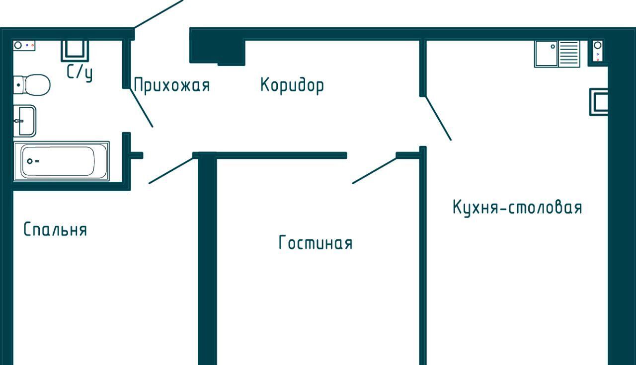 квартира г Хабаровск р-н Железнодорожный ДОС кв-л фото 1