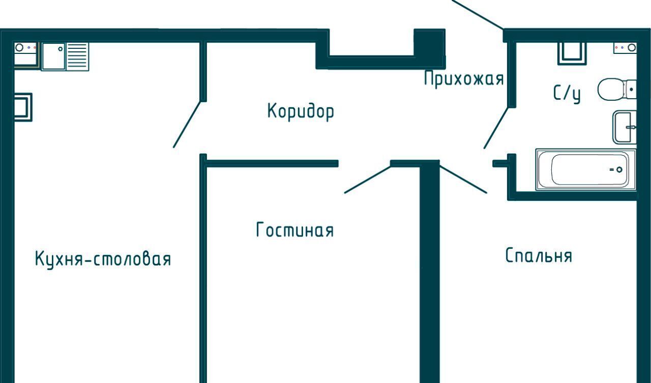 квартира г Хабаровск р-н Железнодорожный ДОС кв-л фото 1