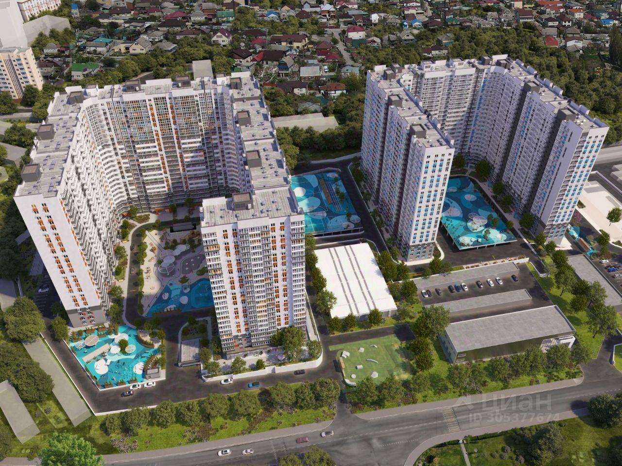 квартира г Новороссийск р-н Центральный ул Куникова 47д ЖК «Облака» фото 34