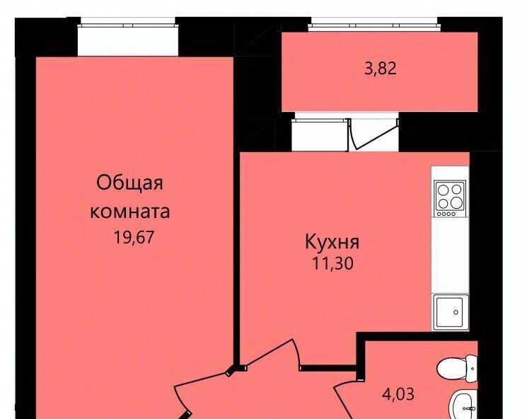 квартира г Саранск р-н Ленинский ул Филатова 11 фото 1
