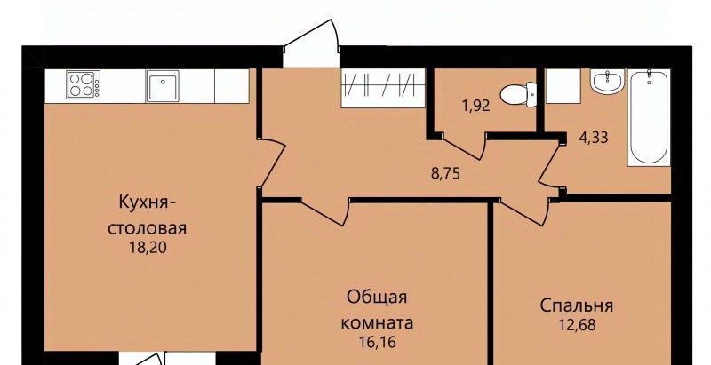 квартира г Саранск р-н Ленинский ул Филатова 11 фото 1