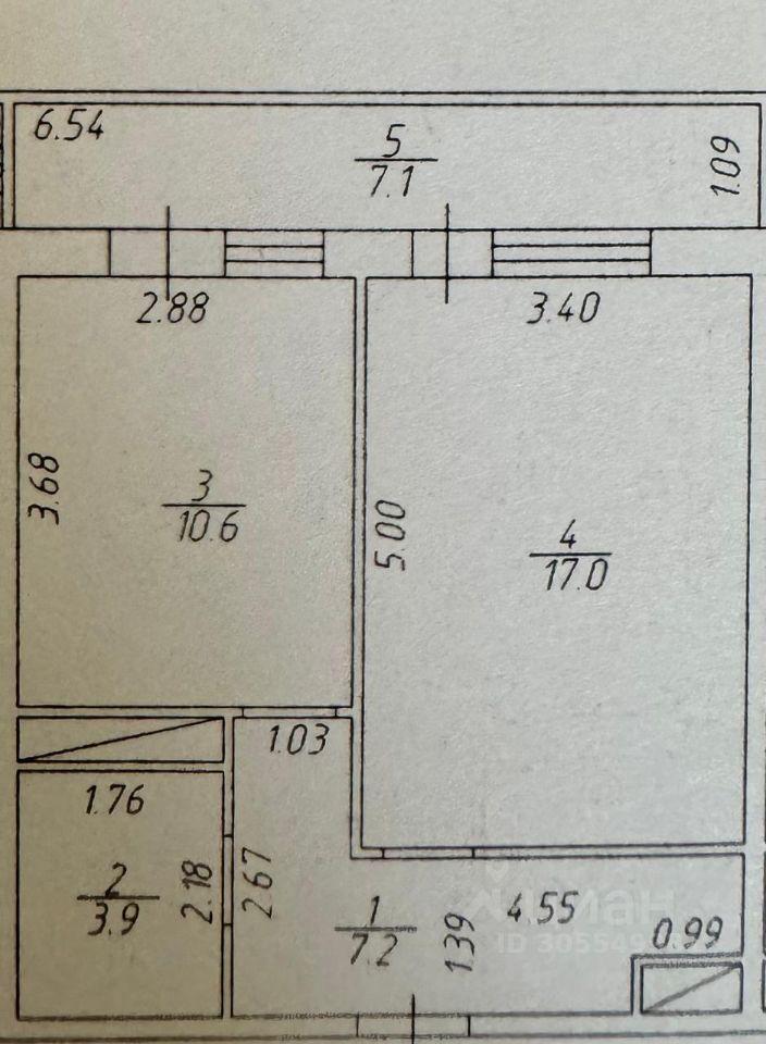 квартира г Краснодар р-н Карасунский ул Бородинская 150б/2 фото 3