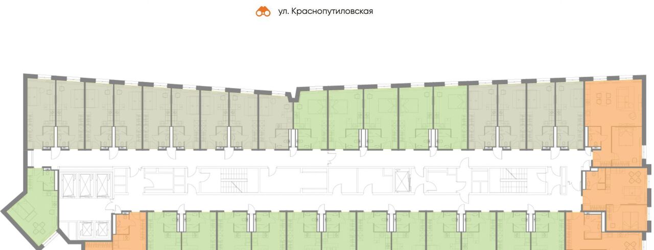 квартира г Санкт-Петербург р-н Московский пл Конституции 3 Апарт-отель YE'S Leader округ Новоизмайловское фото 2