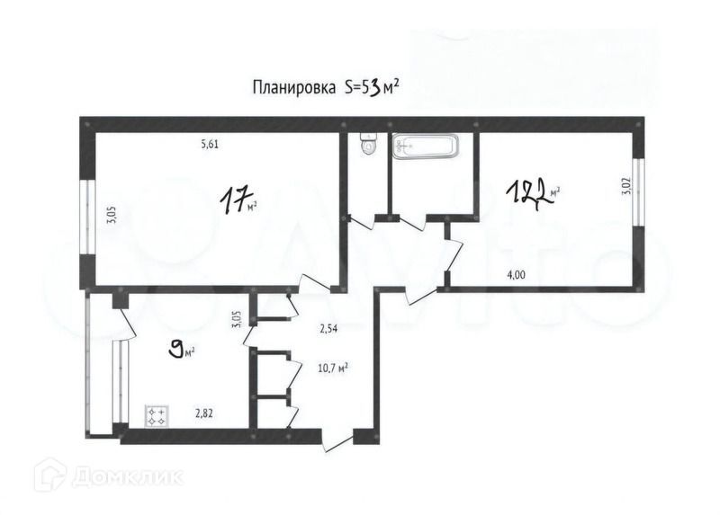 квартира р-н Тосненский д Трубников Бор ул Мира 3 фото 1