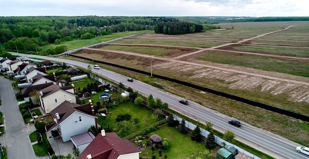 земля городской округ Домодедово с Успенское 34 км, коттеджный пос. Барыбино, Домодедово, Новокаширское шоссе фото 3