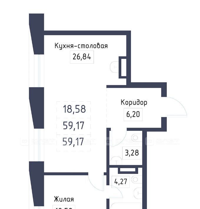квартира г Казань метро Площадь Тукая ул Габдуллы Тукая фото 3