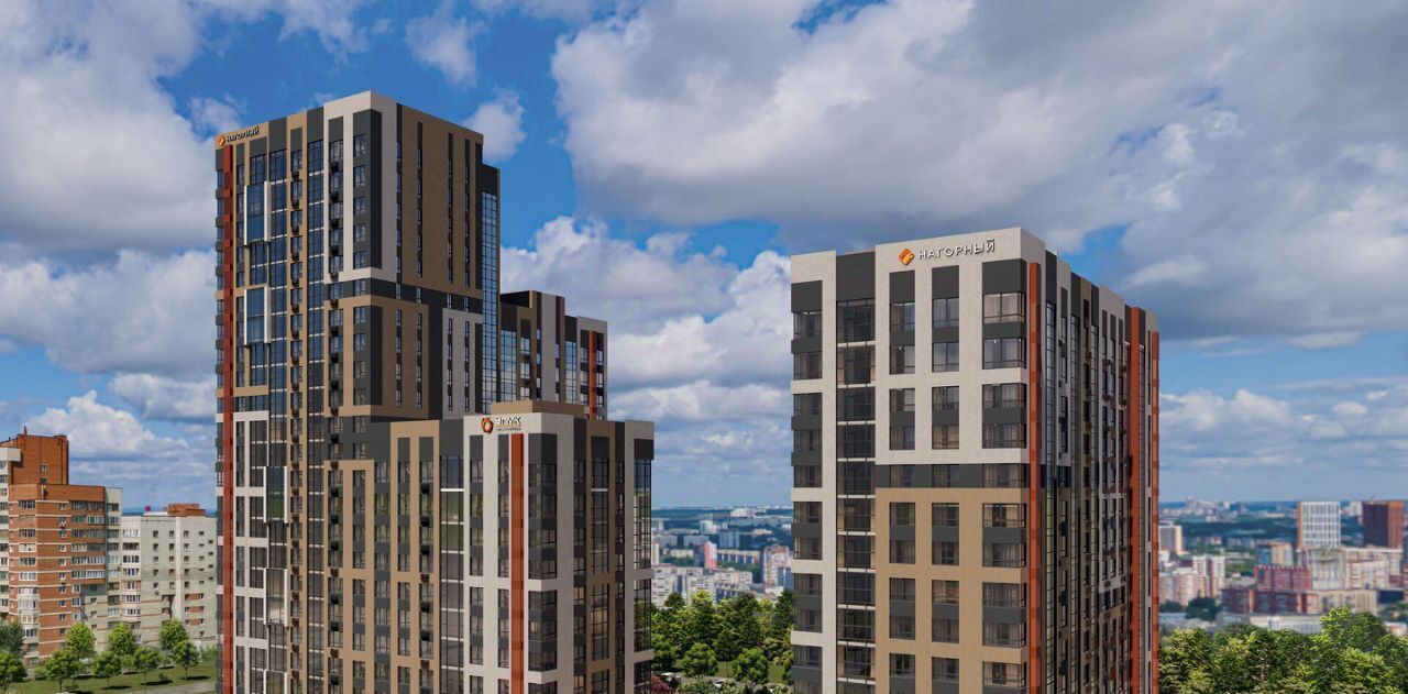 квартира г Екатеринбург ВИЗ ЖК «Нагорный» Площадь 1905 года, жилрайон фото 7