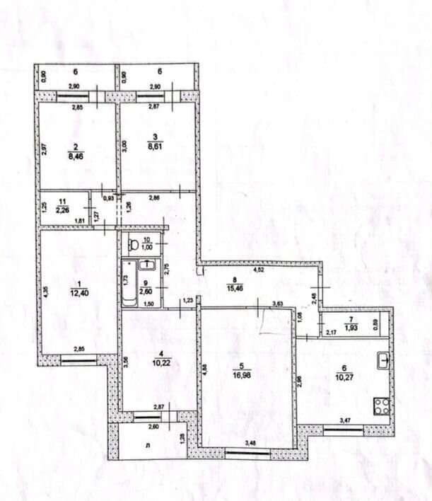 квартира г Ульяновск р-н Заволжский пр-кт Академика Филатова 19 фото 22