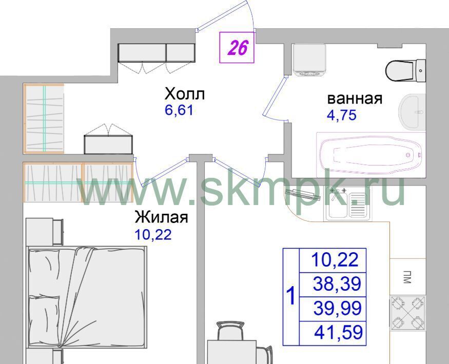 квартира р-н Светлогорский г Светлогорск пр-кт Калининградский 70е фото 1