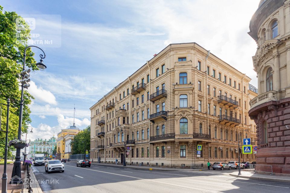 квартира г Санкт-Петербург р-н Адмиралтейский пер Черноморский пер Азовский 2/3 Адмиралтейский, Адмиралтейская набережная фото 3