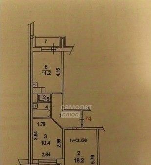 квартира г Люберцы д Марусино ул Заречная 31к/4 Некрасовка фото 2