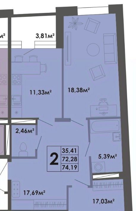 квартира г Якутск ул Губина 15 фото 1