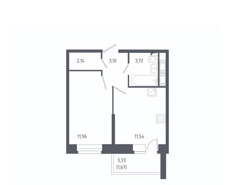 квартира г Колпино метро Рыбацкое ул Севастьянова 32к/2 фото 1