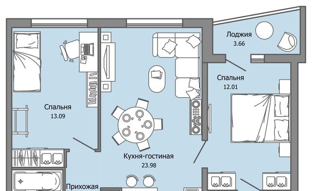 р-н Засвияжский микрорайон «Юго-Западный» 1 Ультраград жилой комплекс фото