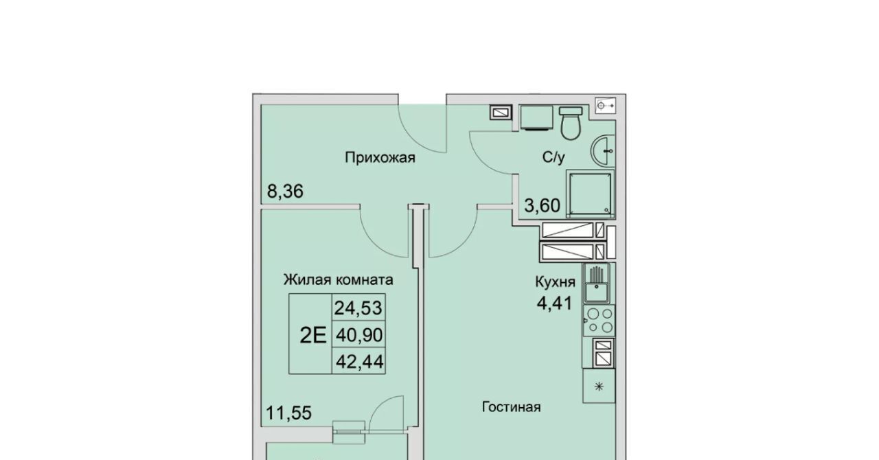 квартира г Батайск фото 4
