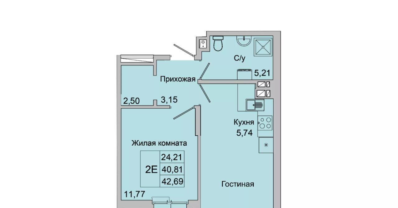 квартира г Батайск ул Булгакова 11 фото 3