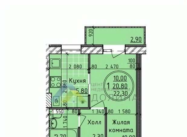 квартира г Волгоград р-н Советский ул им. гвардии капитана Курсекова 26 фото 12