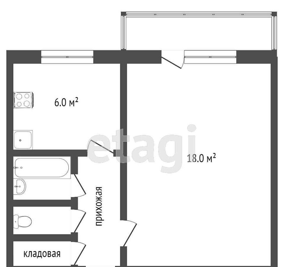 квартира г Миасс ул 8 Марта 191 Миасский г. о., Центральный фото 11