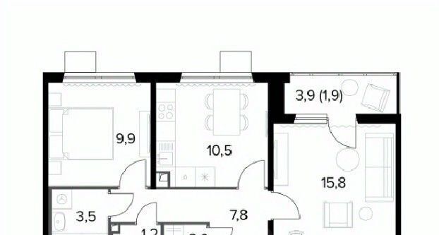 квартира г Москва ш Ленинградское 228к/6 Новоподрезково фото 1