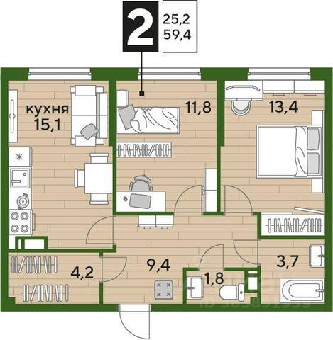 р-н Прикубанский ул им. Марины Цветаевой 3/1 фото