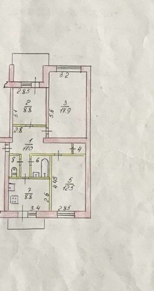 квартира г Симферополь р-н Центральный ул Ешиль Ада 14 фото 13