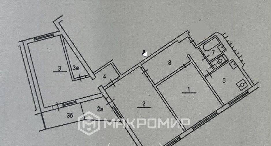 квартира г Москва метро Коньково ул Профсоюзная 136к/2 фото 22