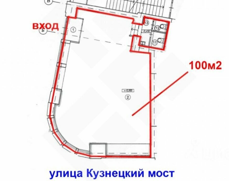 свободного назначения г Москва метро Кузнецкий Мост ул Кузнецкий Мост 12/3с 1 фото 5