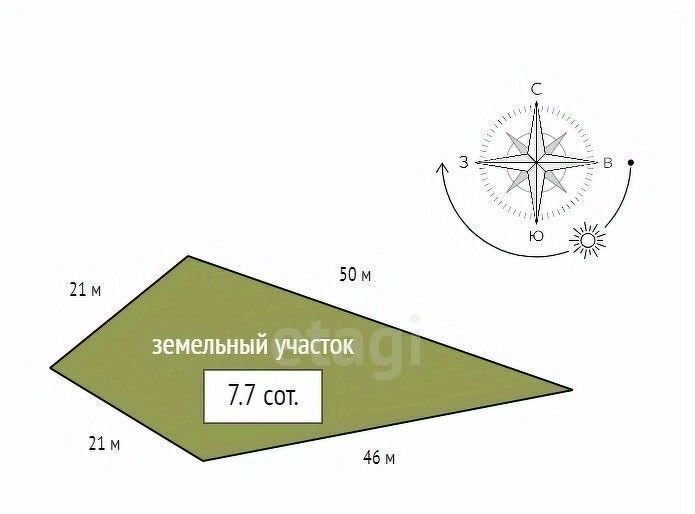 земля р-н Емельяновский д Крутая ул Тальниковая Емельяново городское поселение фото 5