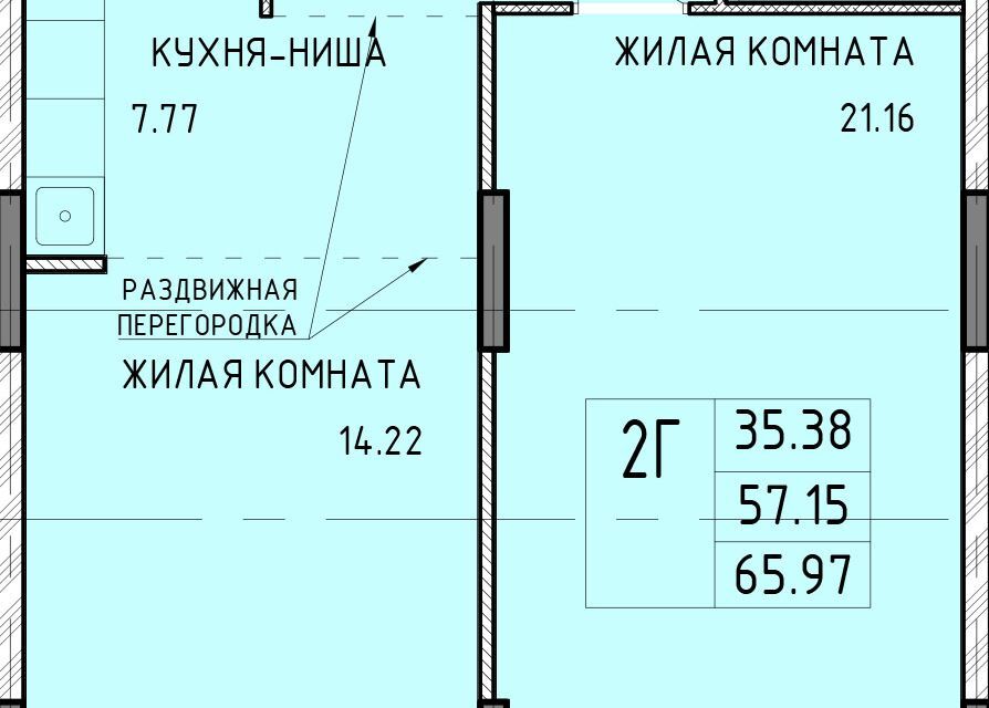 квартира г Тула ул Академика Насоновой 1б Тула городской округ фото 1