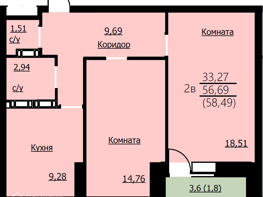 квартира г Ярославль ул Красноборская 38к/3 городской округ Ярославль фото 1